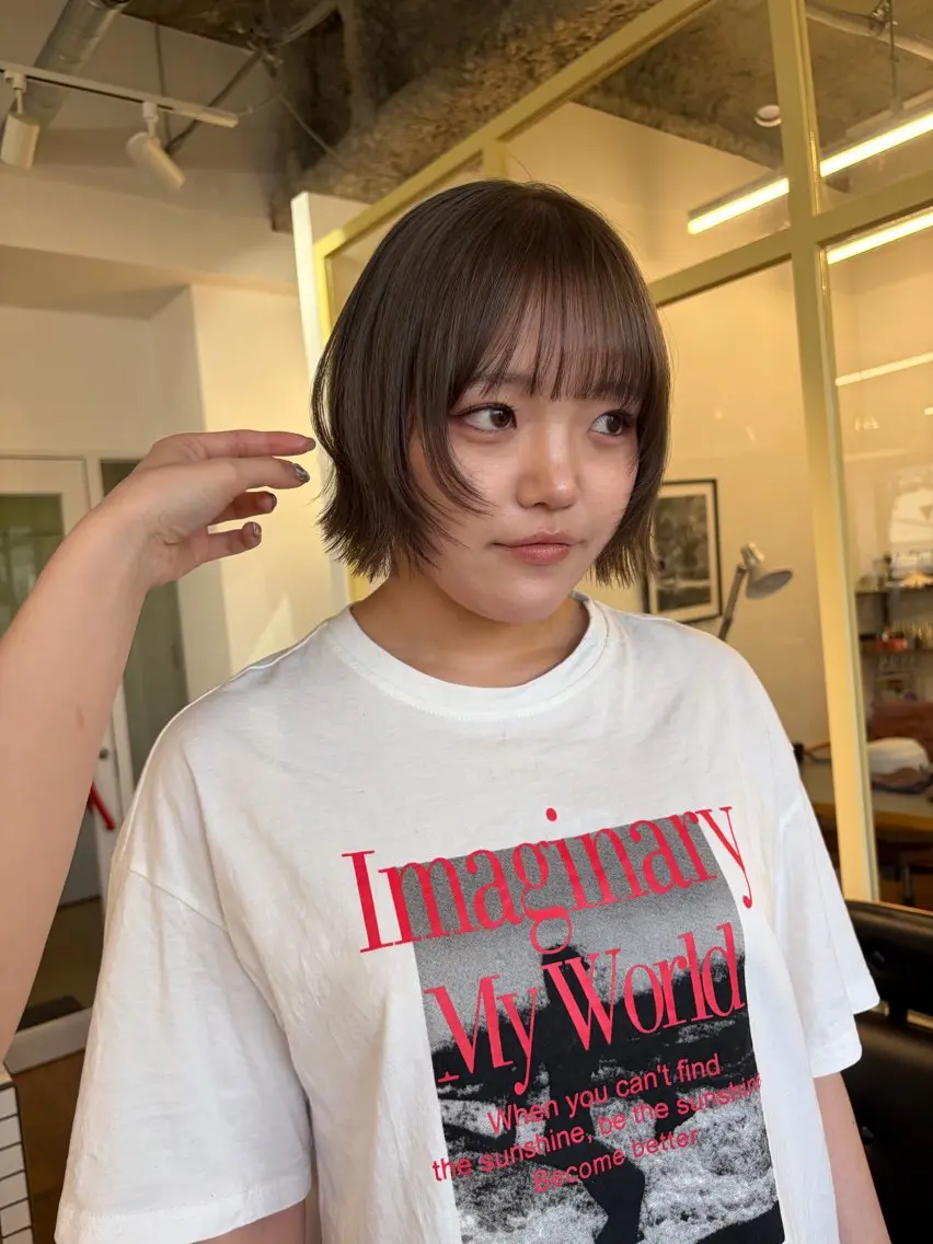 ショート カラー カット ヘアカラー ❕マンツーマン施術❕ 🍊Moemiのヘアスタイル