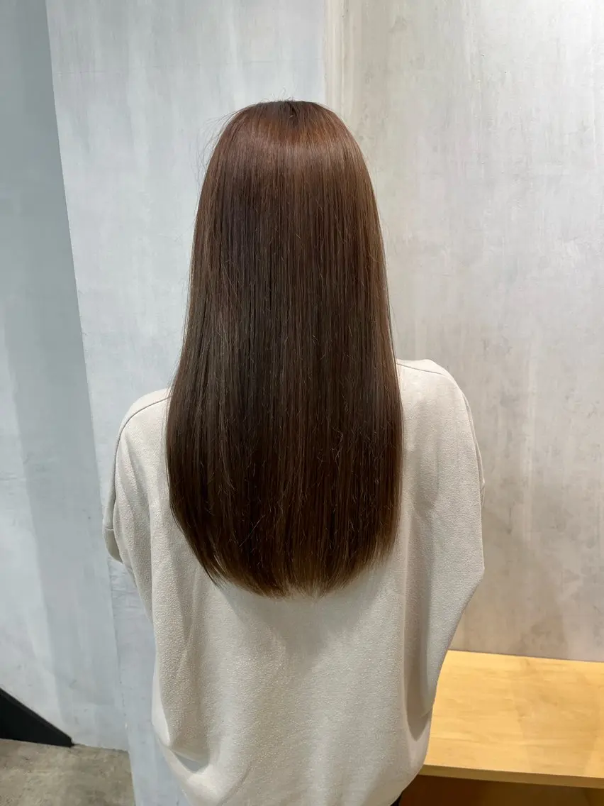 ロング 牧下 晴香のヘアスタイル