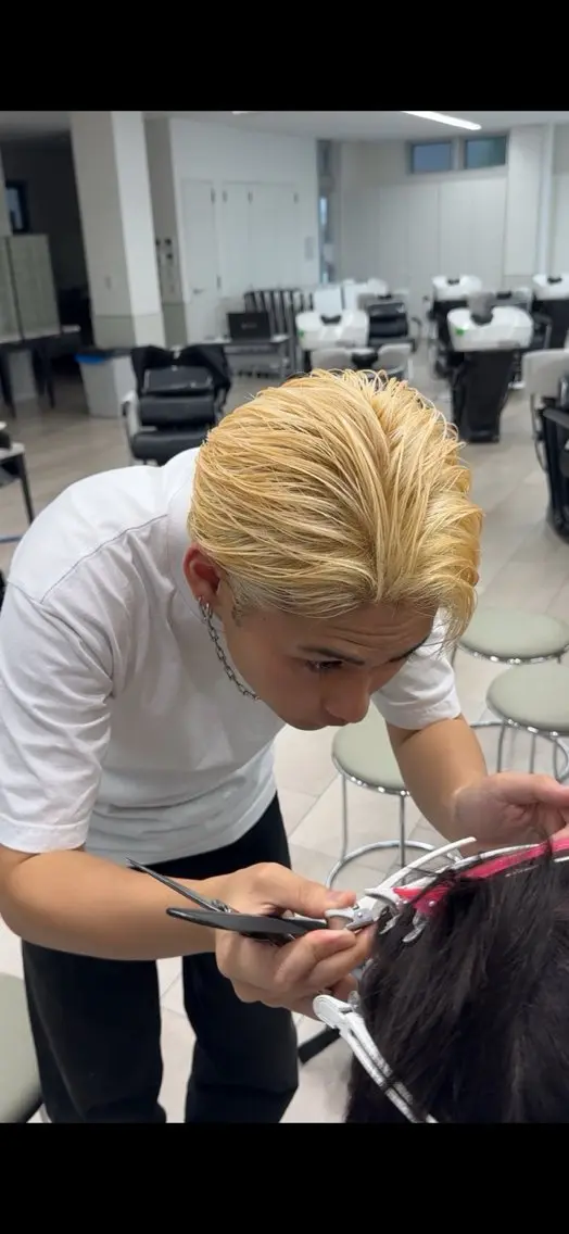 ショート カラー メンズ 博多メンズパーマ特化 ベップハルキのヘアスタイル