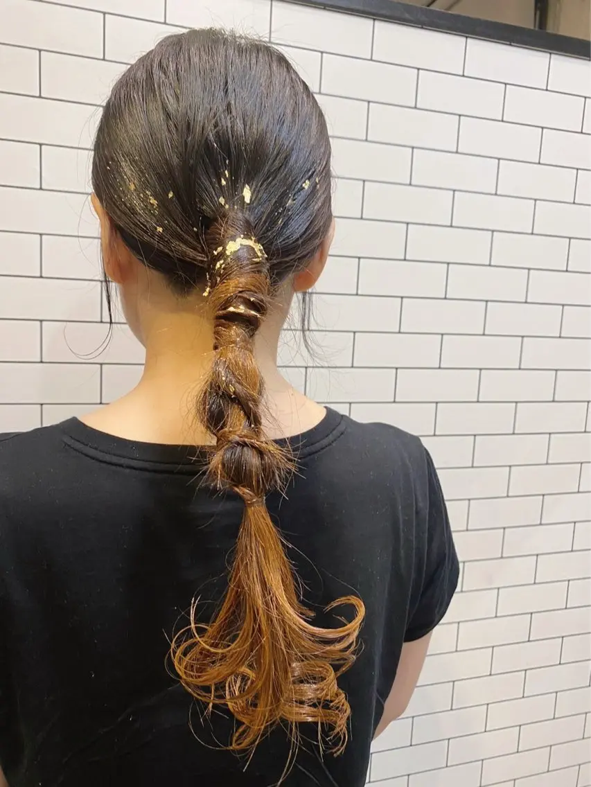 ヘアアレンジ 岡 舞唯のヘアスタイル
