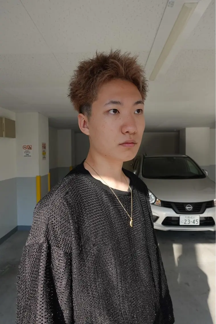 メンズ パーマ 樅木 恒毅のヘアスタイル
