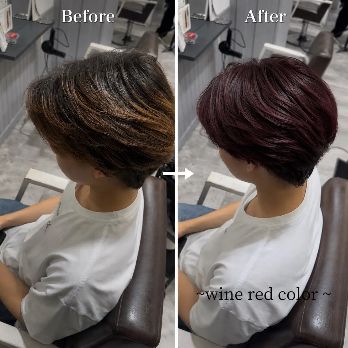 カラー ヘアカラー メンズ特化 韓国ヘア メンズカラーはるきのヘアスタイル