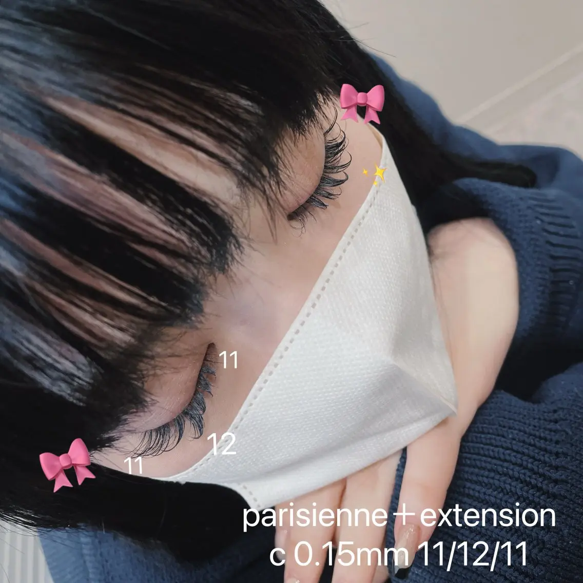 マツエク・マツパ 中目黒eyelist yuri💍のマツエク・マツパデザイン