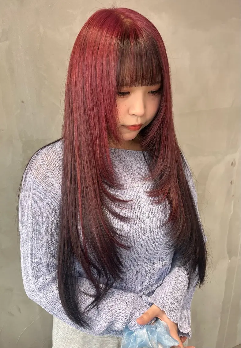 ロング 大友 正晴のヘアスタイル