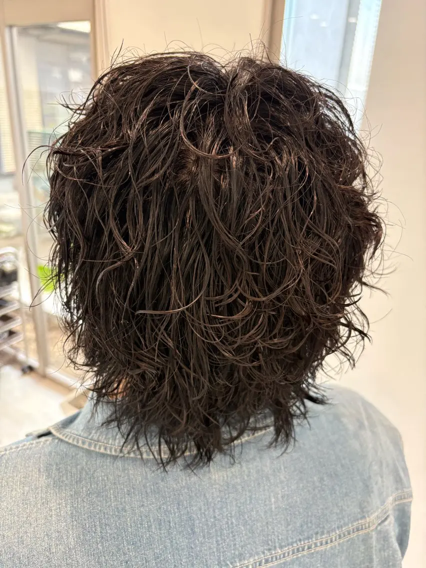 パーマ メンズ moi Blanc/ Aoyagiのヘアスタイル