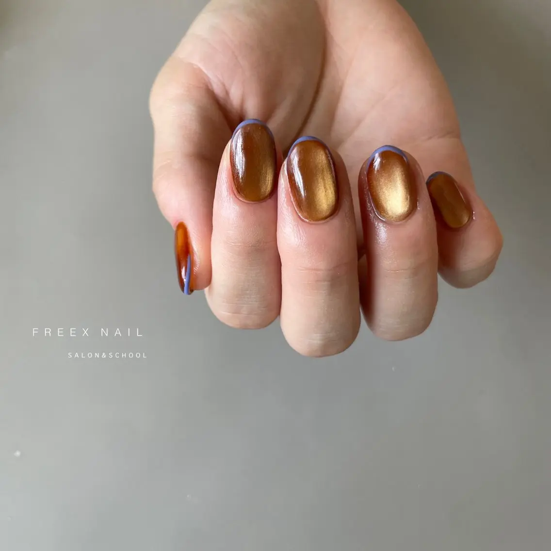 ネイル マグネットネイル ハンドネイル ハンドケア freex nail /ニュアンス/個性派のネイルデザイン