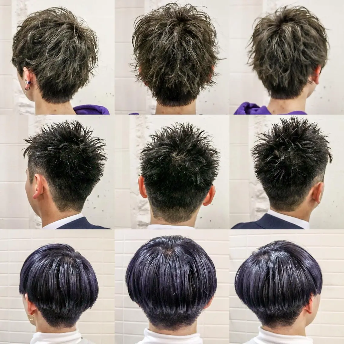 ショート カラー パーマ メンズ 看板犬がお出迎え◎ 初めてでも安心◎のヘアスタイル