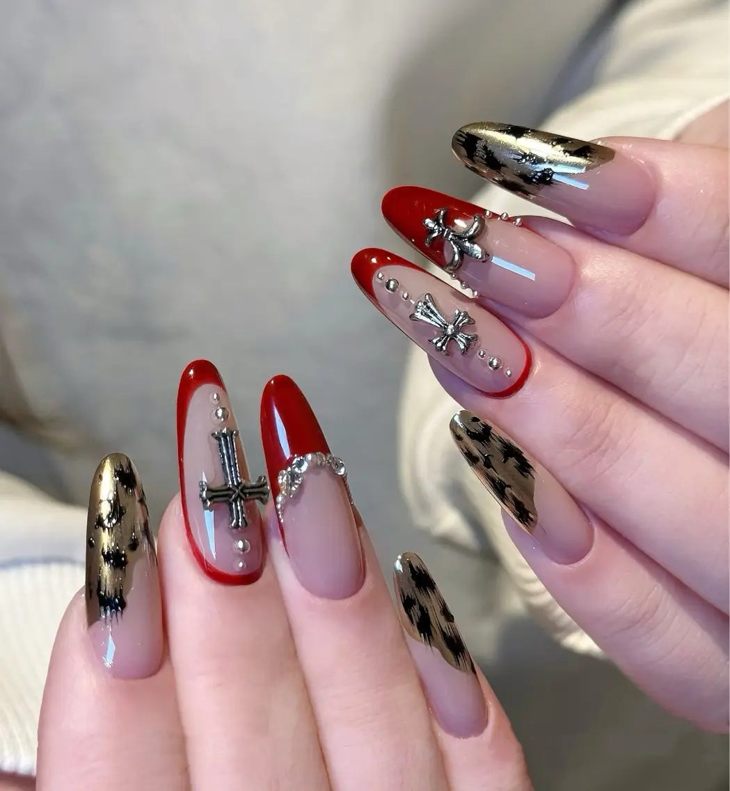 ネイル アートネイル チークネイル 長さ出し フレンチネイル ジェルネイル YK Beauty Salonのマツエク・マツパデザイン