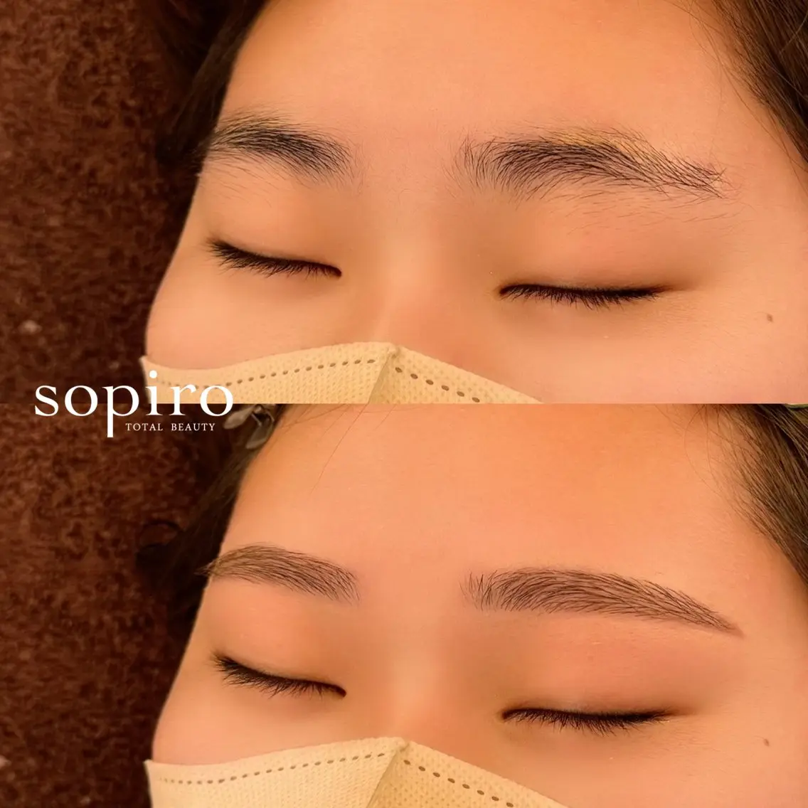 アイブロウ ワックス脱毛 眉カット sopiro_ yuuのマツエク・マツパデザイン