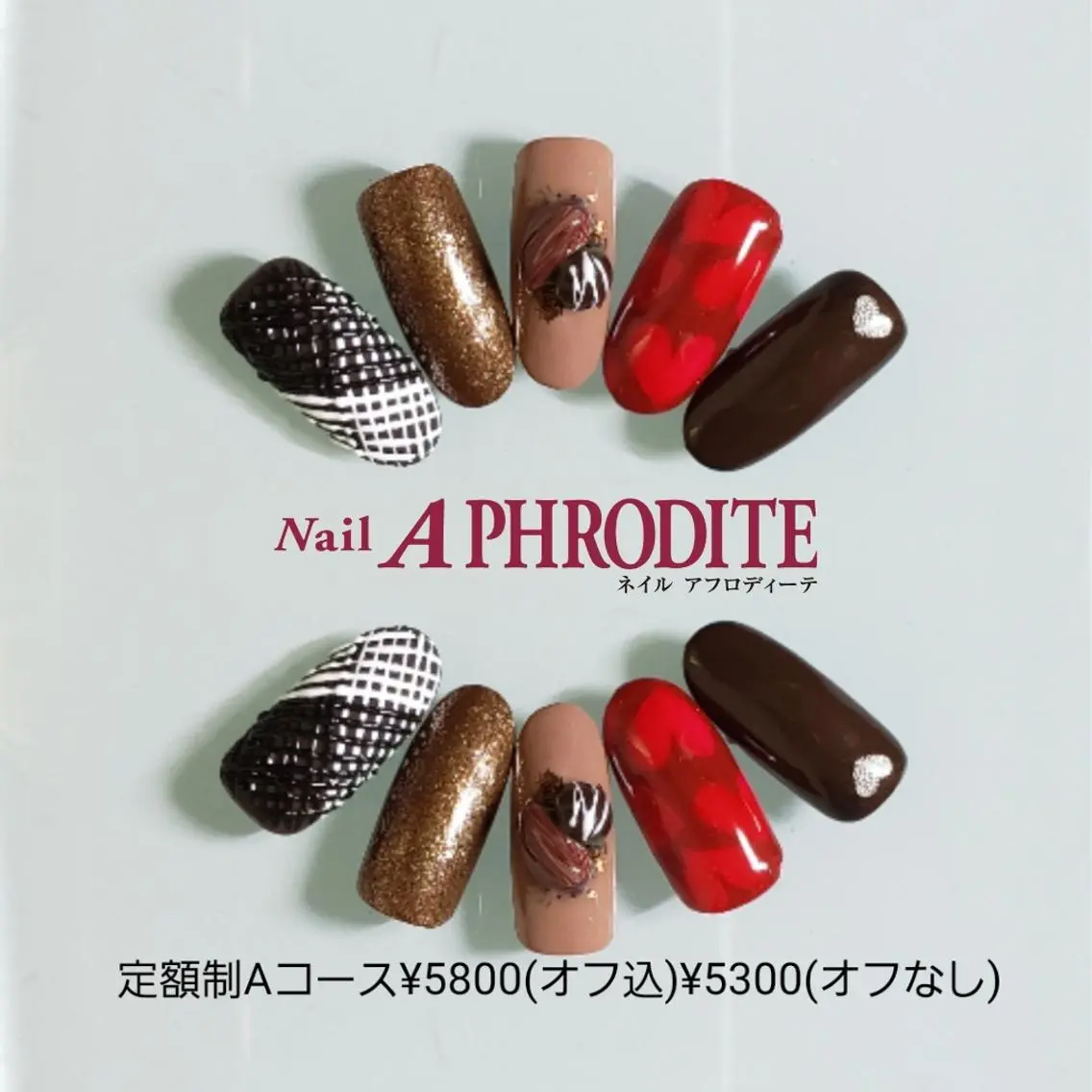 ネイル 持ち込み ハンドネイル Nail  Aphroditeのネイルデザイン