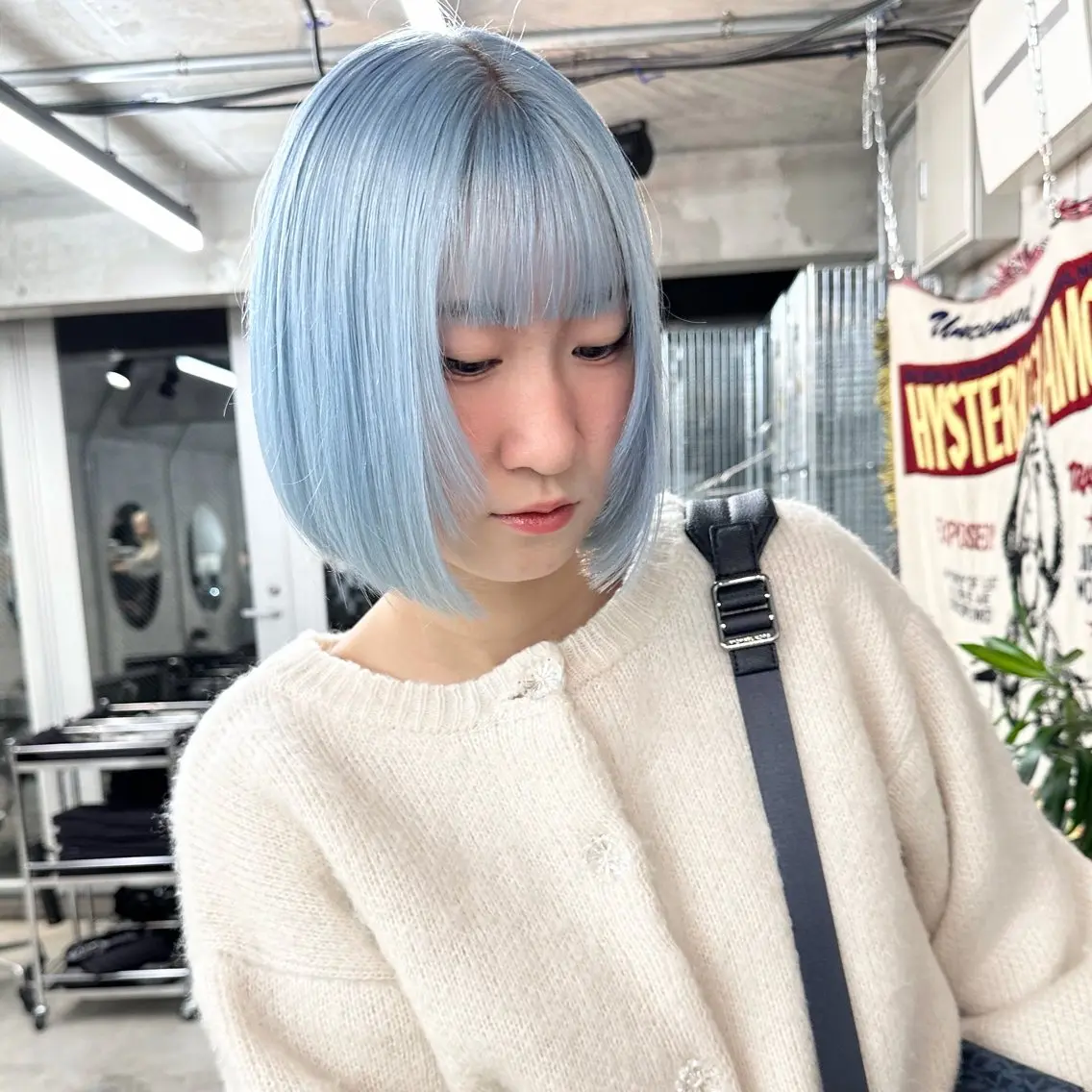 ミディアム カラー ヘアアレンジ ヘアカラー トリートメント TAKUMA⛓️ヘア × ファッション⛓️のヘアスタイル