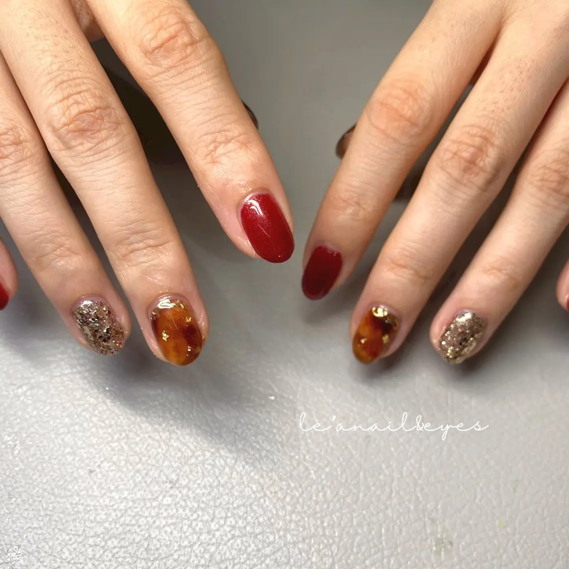 ネイル ハンドネイル Le'a nail&eyesのマツエク・マツパデザイン