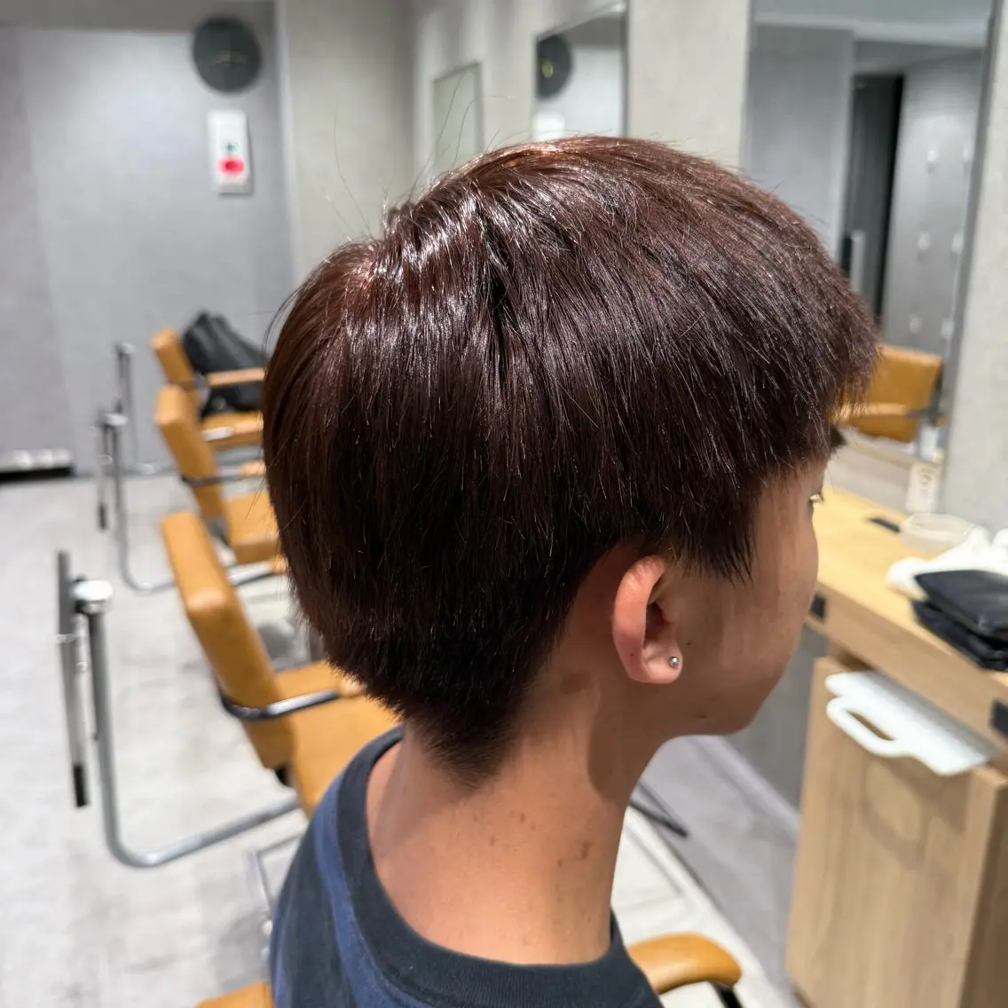 カラー メンズ ブラウンカラー パープルブラウン ヘアカラー YUZU 🤖💎のヘアスタイル
