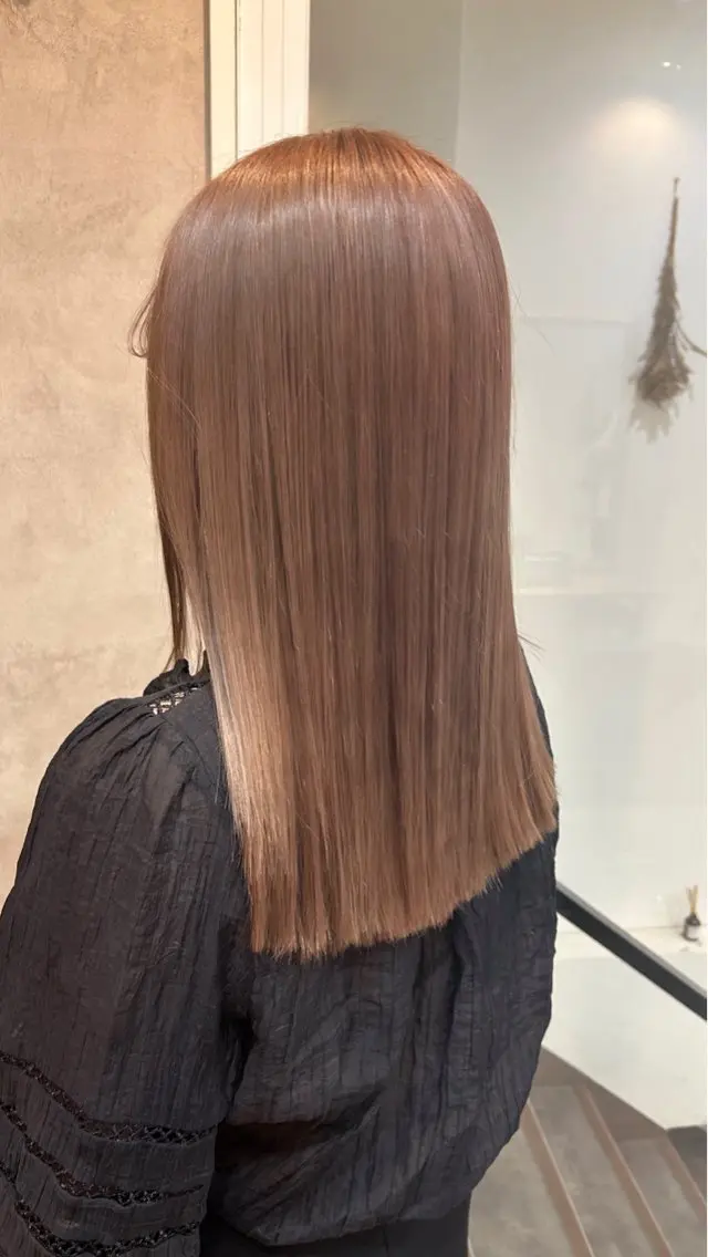 ミディアム ヘアカラー トリートメント silk🕯 hikaruのヘアスタイル