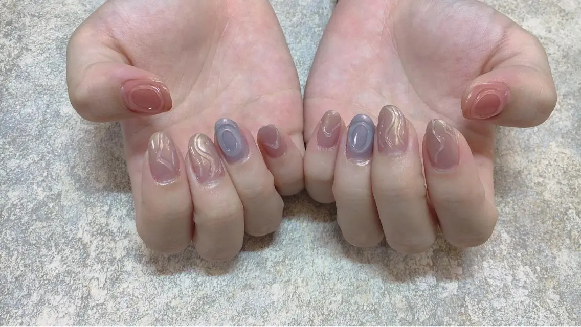 ネイル ハンドネイル LOVE NAIL 💕Sonoのネイルデザイン