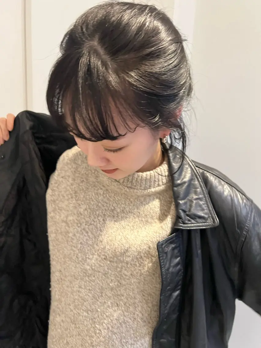 ミディアム カラー 三谷はるな /名古屋/本山のヘアスタイル