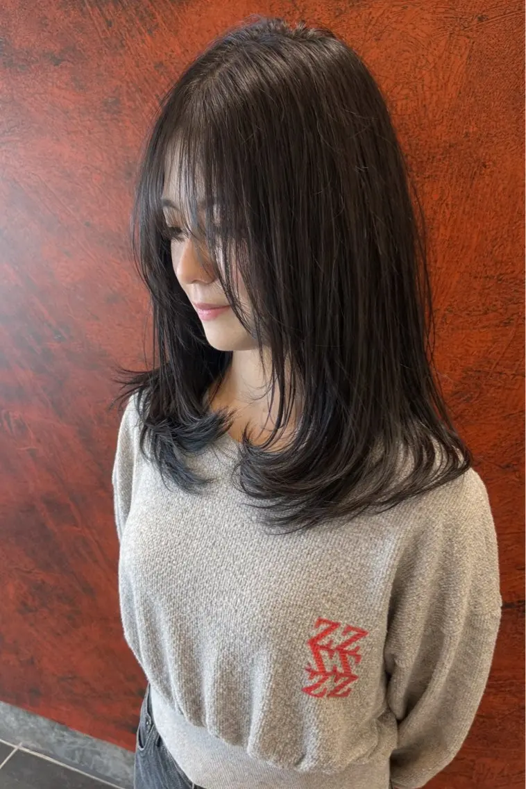ミディアム 和田 直也のヘアスタイル