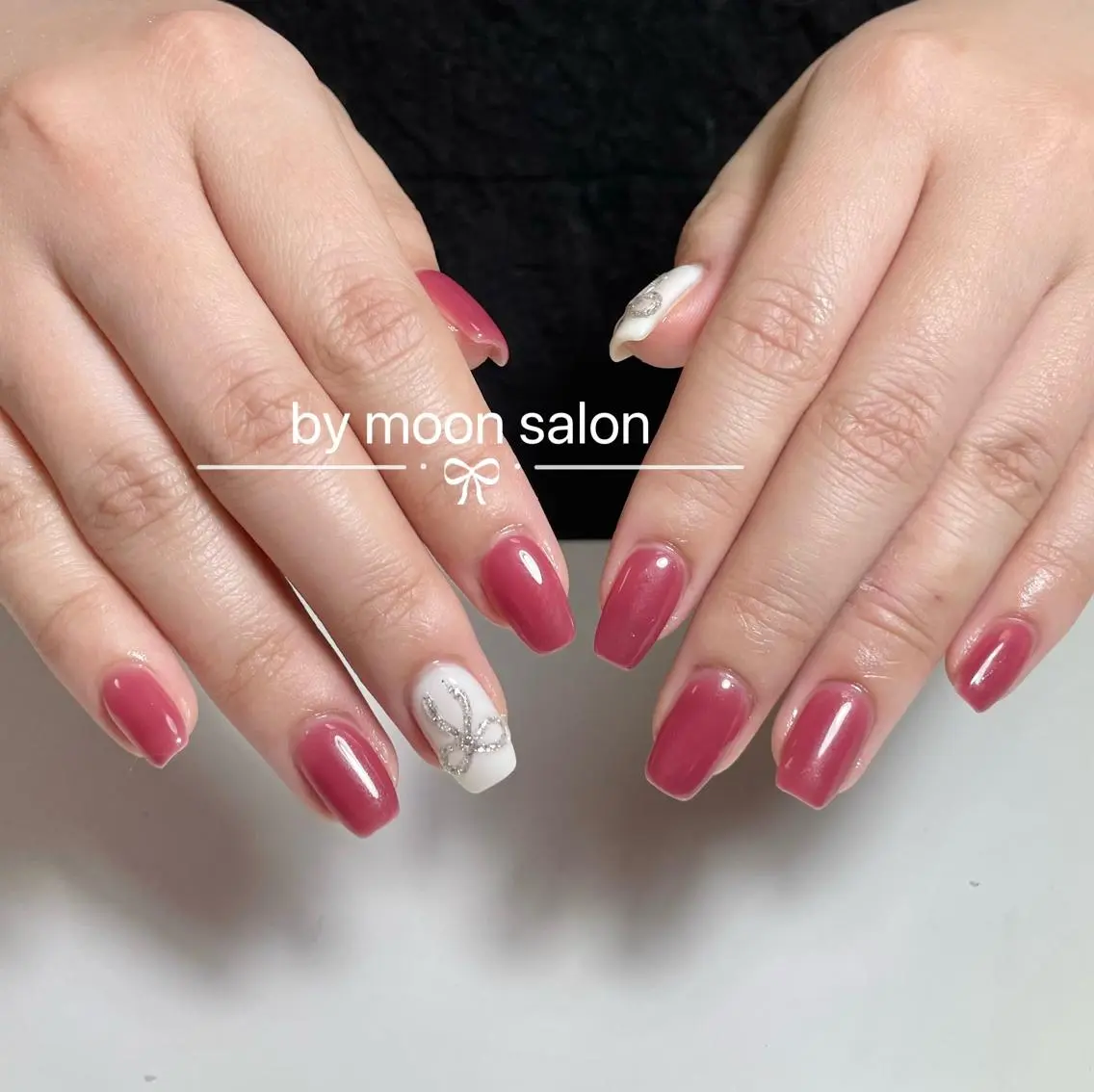 ネイル ハンドネイル By moonネイル 🌷ワンホン/韓国風のネイルデザイン