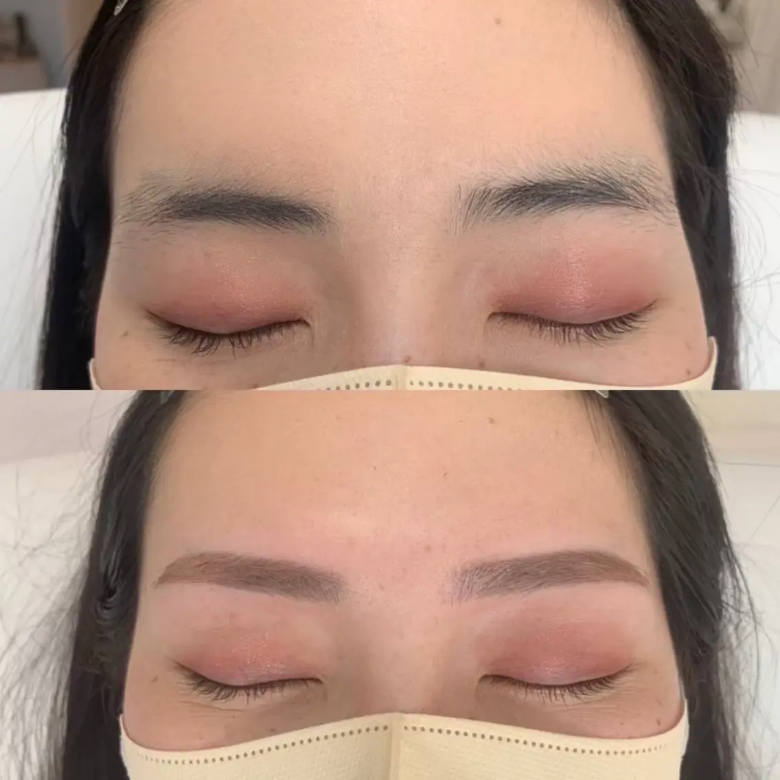 【平日限定ゲリラクーポン掲載中🌈✨】美眉スタイリング🫧(眉毛Wax脱毛+毛量調整+眉メイク)の写真