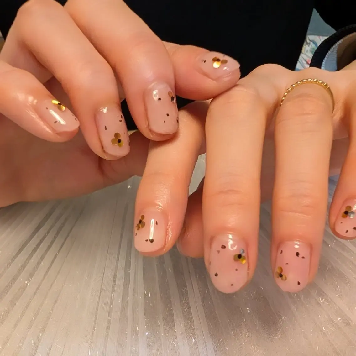 ネイル シンプルネイル ハンドネイル 中田 巴菜のネイルデザイン