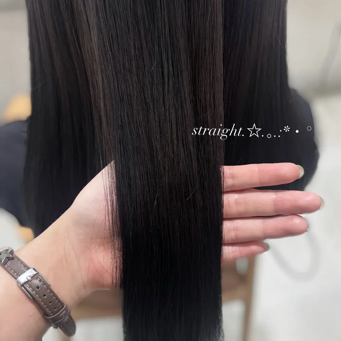 ロング 縮毛矯正 縮毛矯正 トリートメント 伊藤 粹 /浦和/艶カラーのヘアスタイル