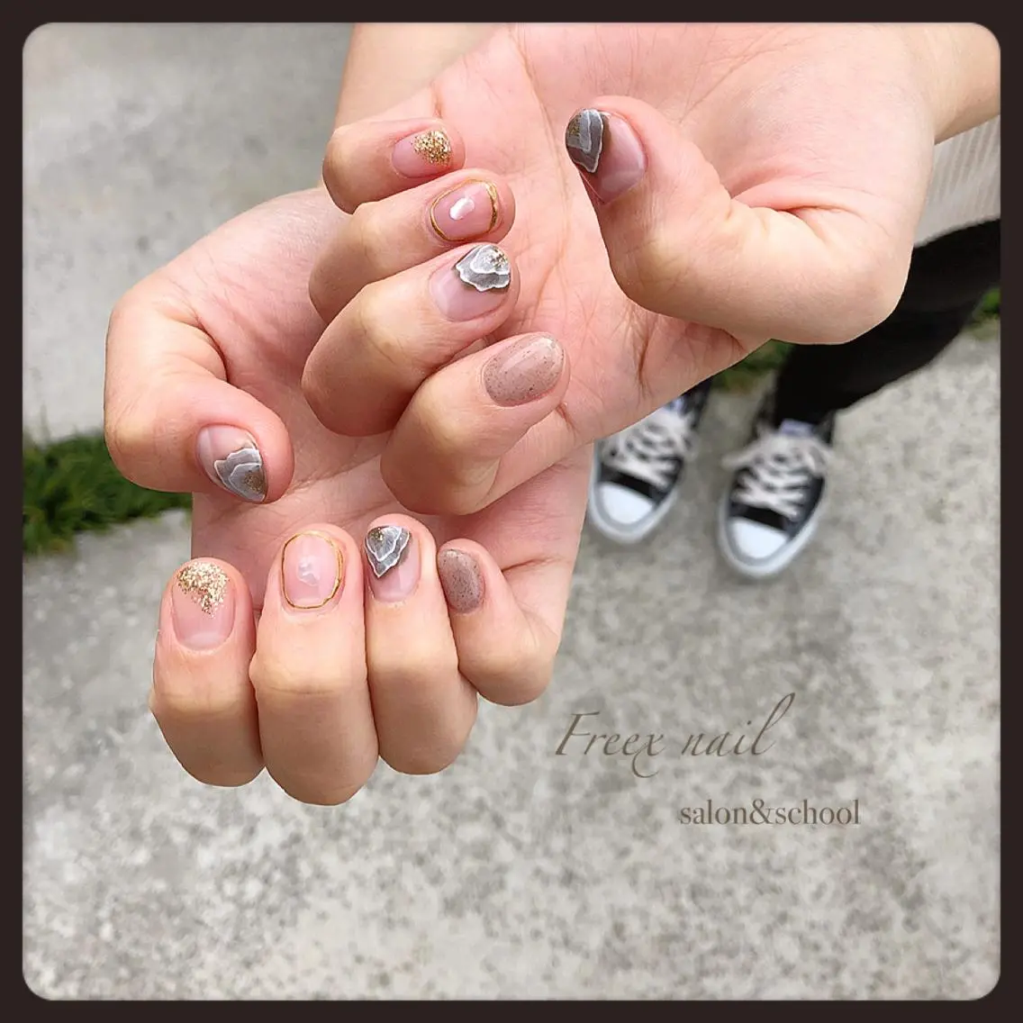 ネイル ニュアンスネイル freex nail /ニュアンス/個性派のネイルデザイン