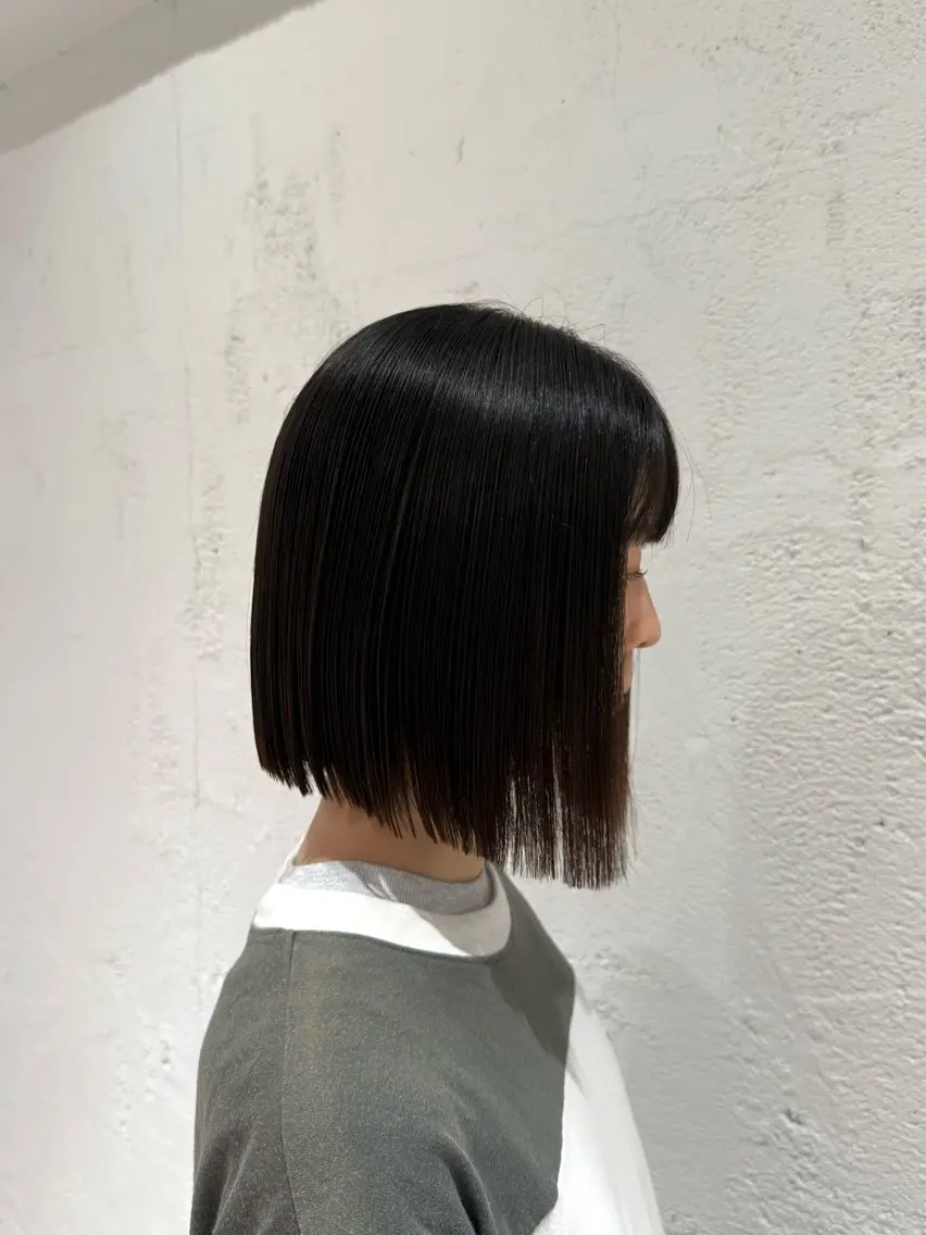 ショート カット 艶カラー/縮毛矯正/ アレンジ/akaneのヘアスタイル