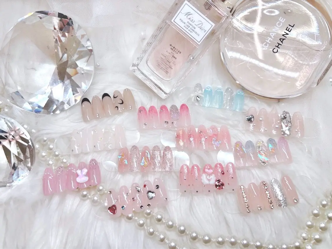 ロング Nailsalon Angeのネイルデザイン