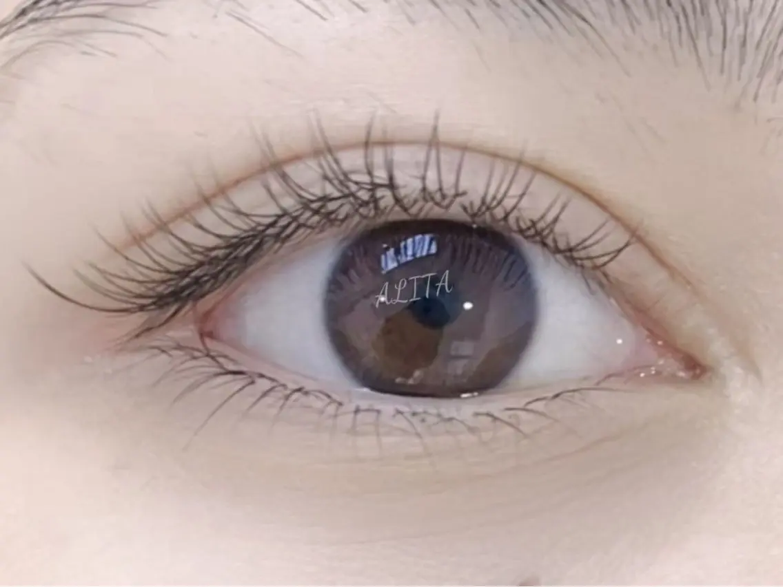 マツエク・マツパ 束感まつ毛 Cカール カラーマツエク フラットラッシュ 韓国風マツエク マツエク ALITA 池袋店✨のマツエク・マツパデザイン