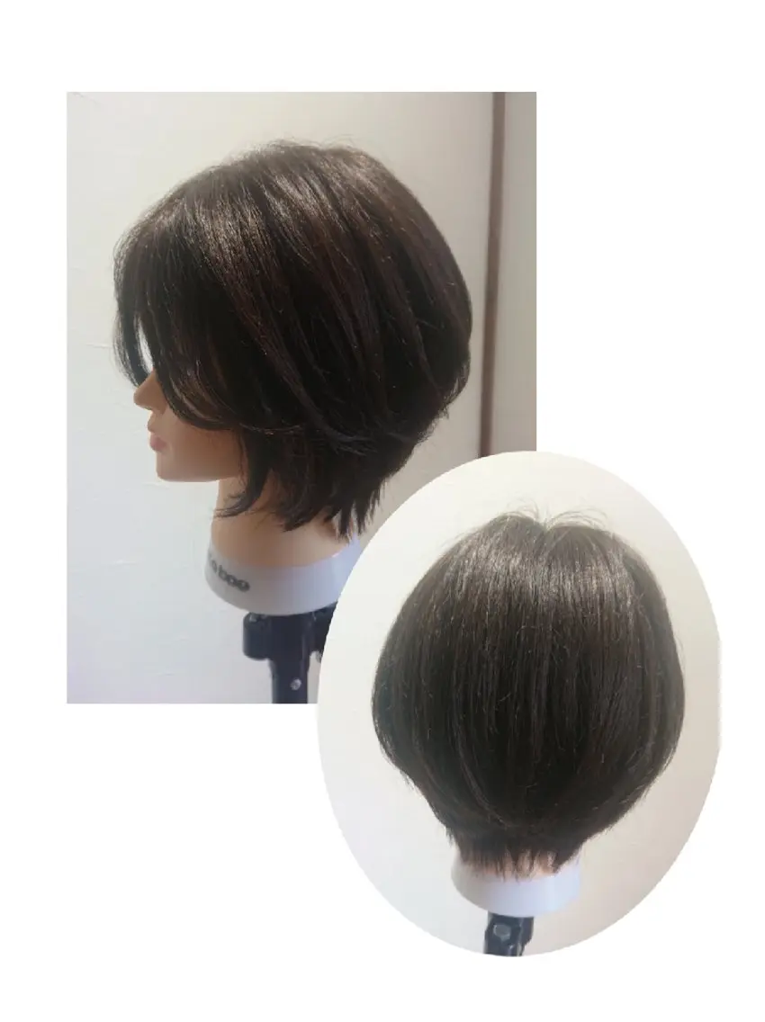 ショート ショートボブ ボブ ショートヘア 青山 早智子のヘアスタイル