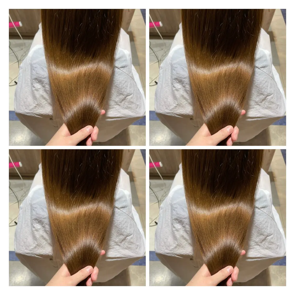 ロング 艶髪×透明感カラー ののかのヘアスタイル