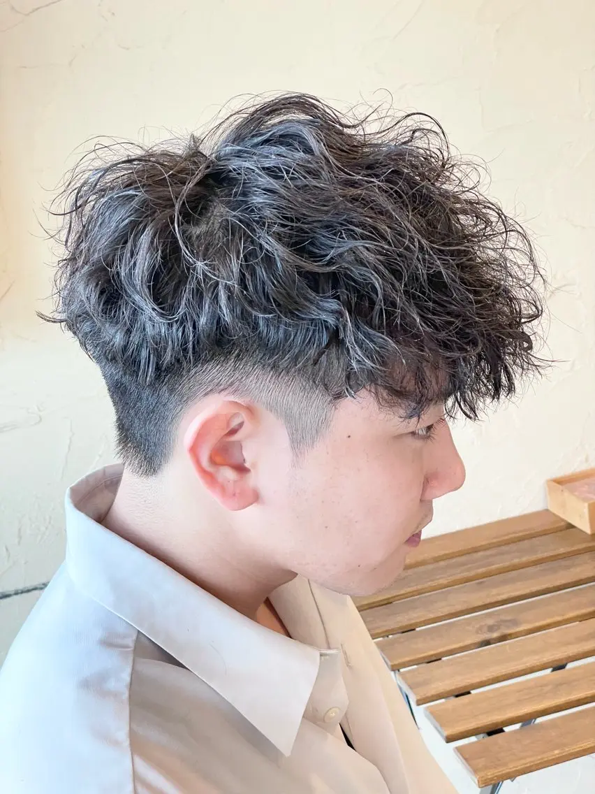 【⚡️新メニュー⚡️】ケアクリームパーマ＋カット✂︎＋持続トリートメント『波巻き、ツイスト、ツイストスパイラルetc』の写真