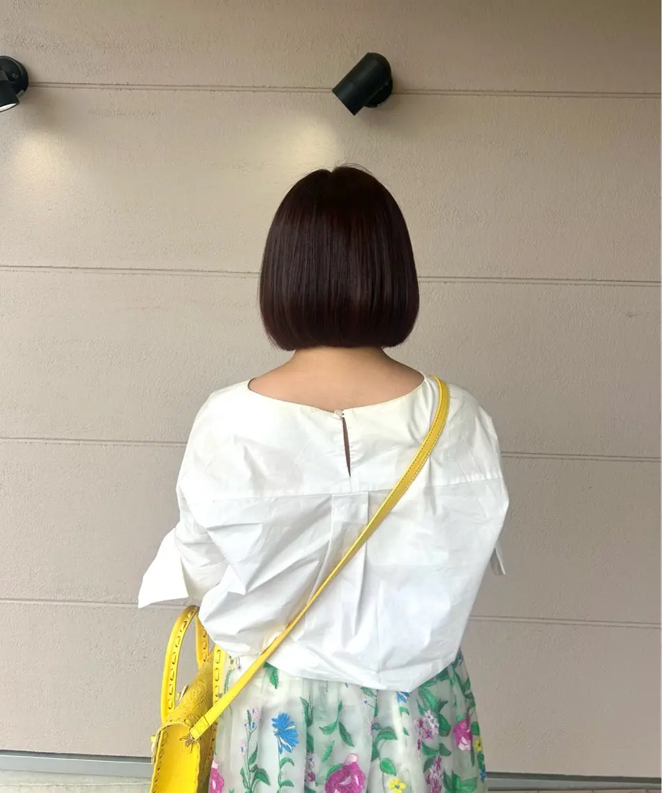 ショート カラー 宗綱 風佳のヘアスタイル