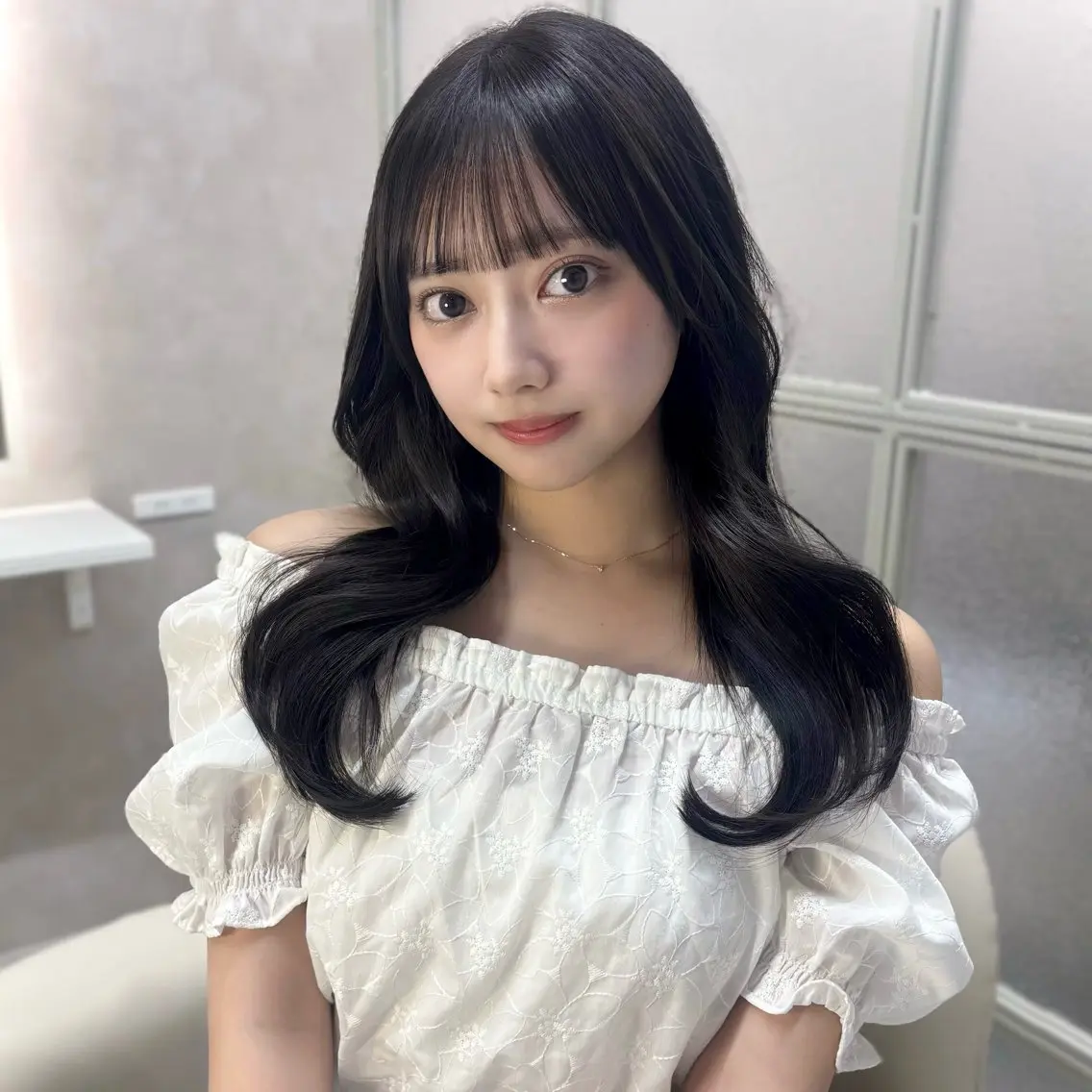 ロング AKIHO/矢場町 ／メンズカットモデルのヘアスタイル