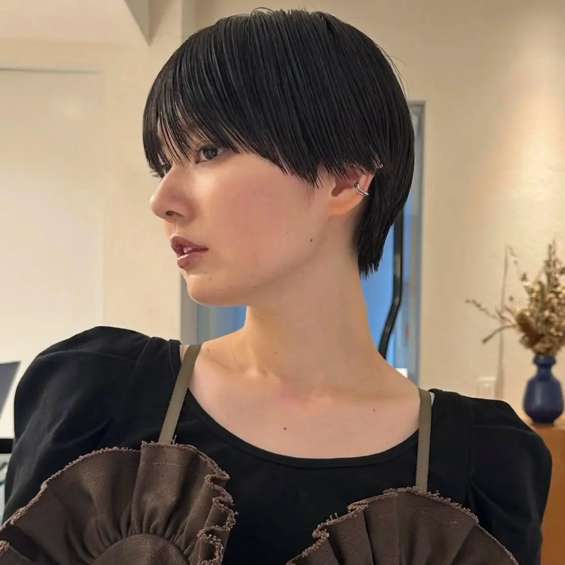ショート 栄/ショート/ウルフ カット/yuzuのヘアスタイル