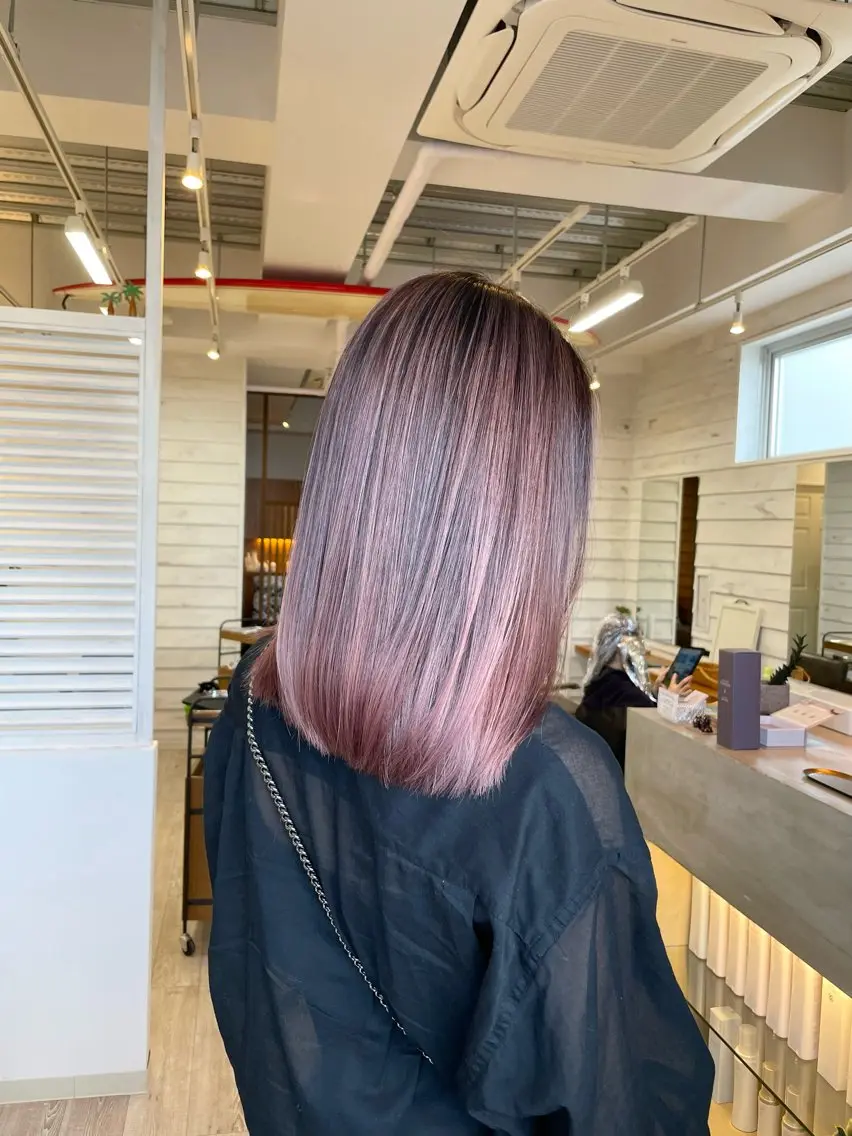 ミディアム カラー ヘアカラー トリートメント 【店長】大根 亮太のヘアスタイル