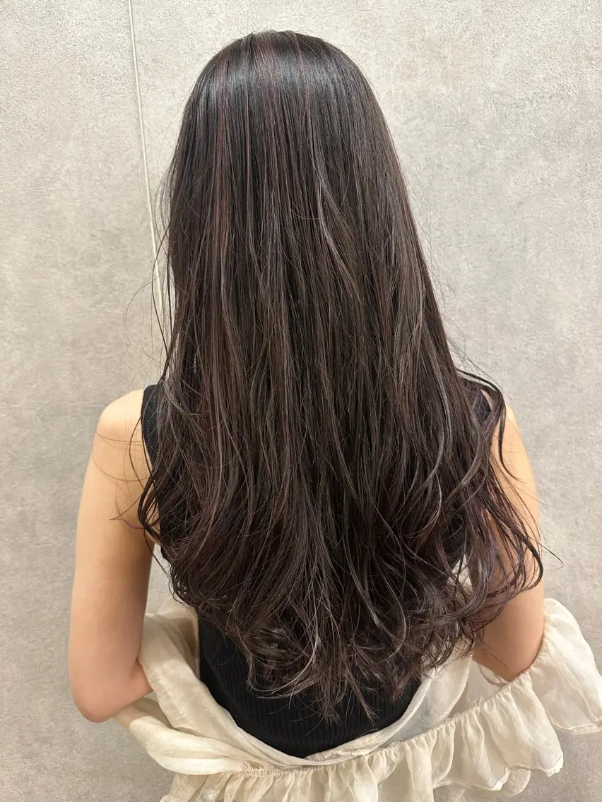 ロング 艶カラー/ショート ボブ/TOSHIKIのヘアスタイル