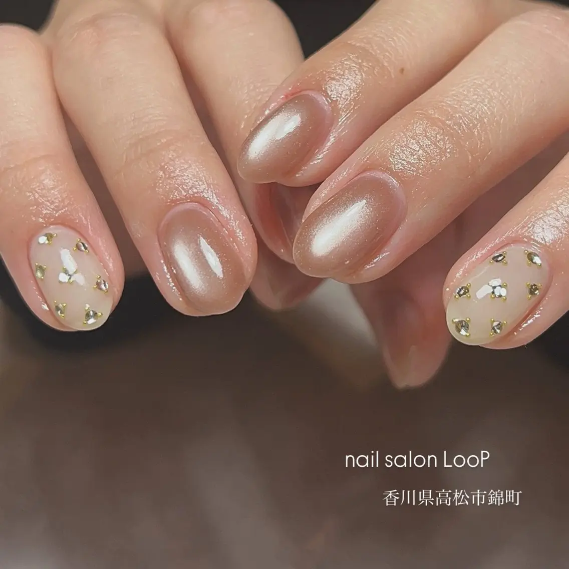 ネイル ハンドネイル LooP riho / nuanceのネイルデザイン