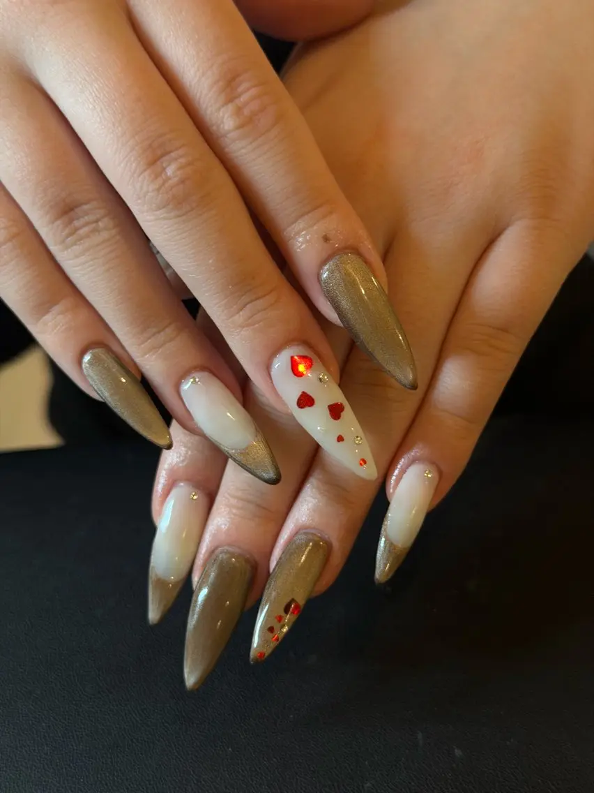 ネイル ハンドネイル なぽ ❤︎ y2k/韓国nailのネイルデザイン