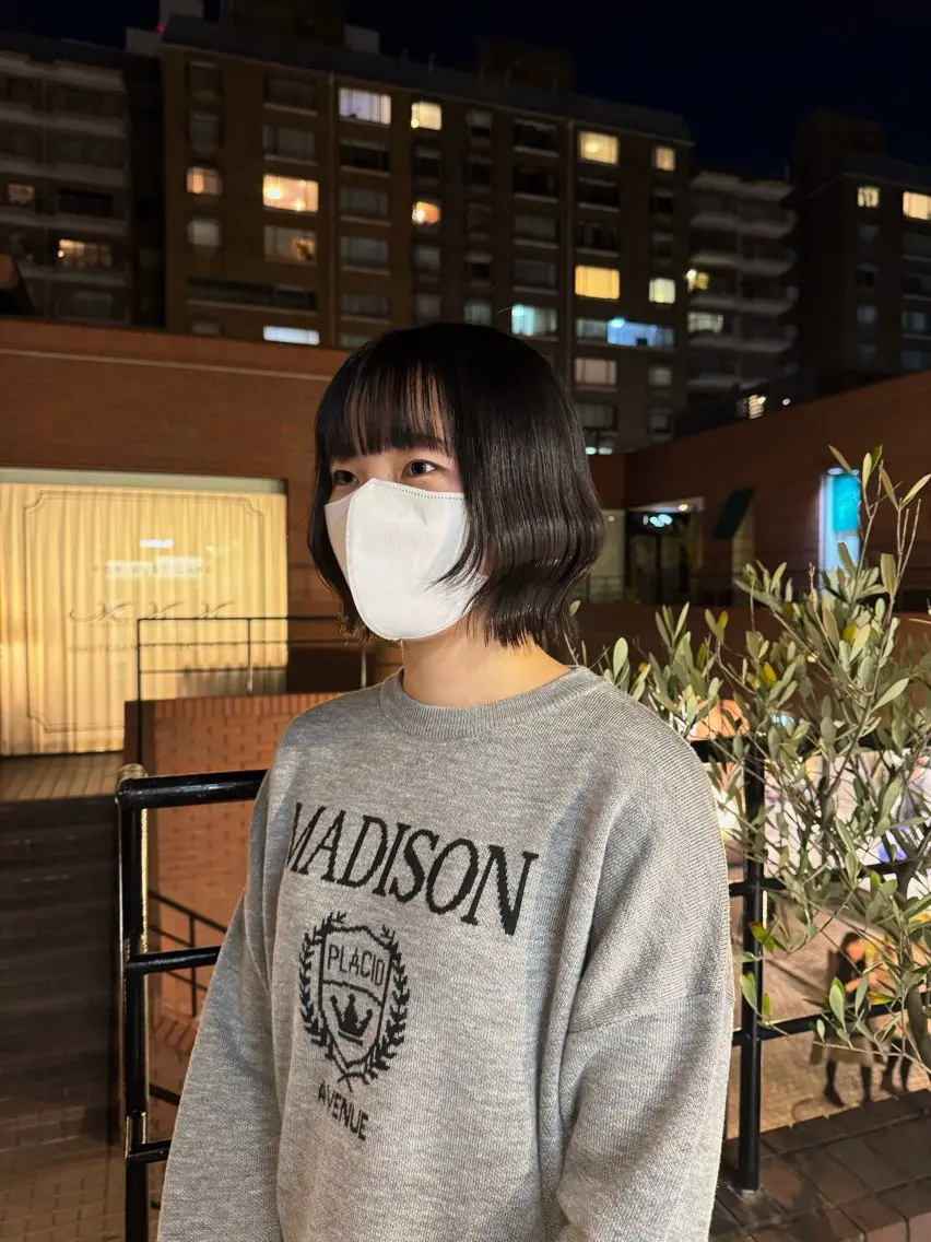 ミディアム 顔周りカット カット 🤍AMI🤍表参道 /カットモデル募集中のヘアスタイル