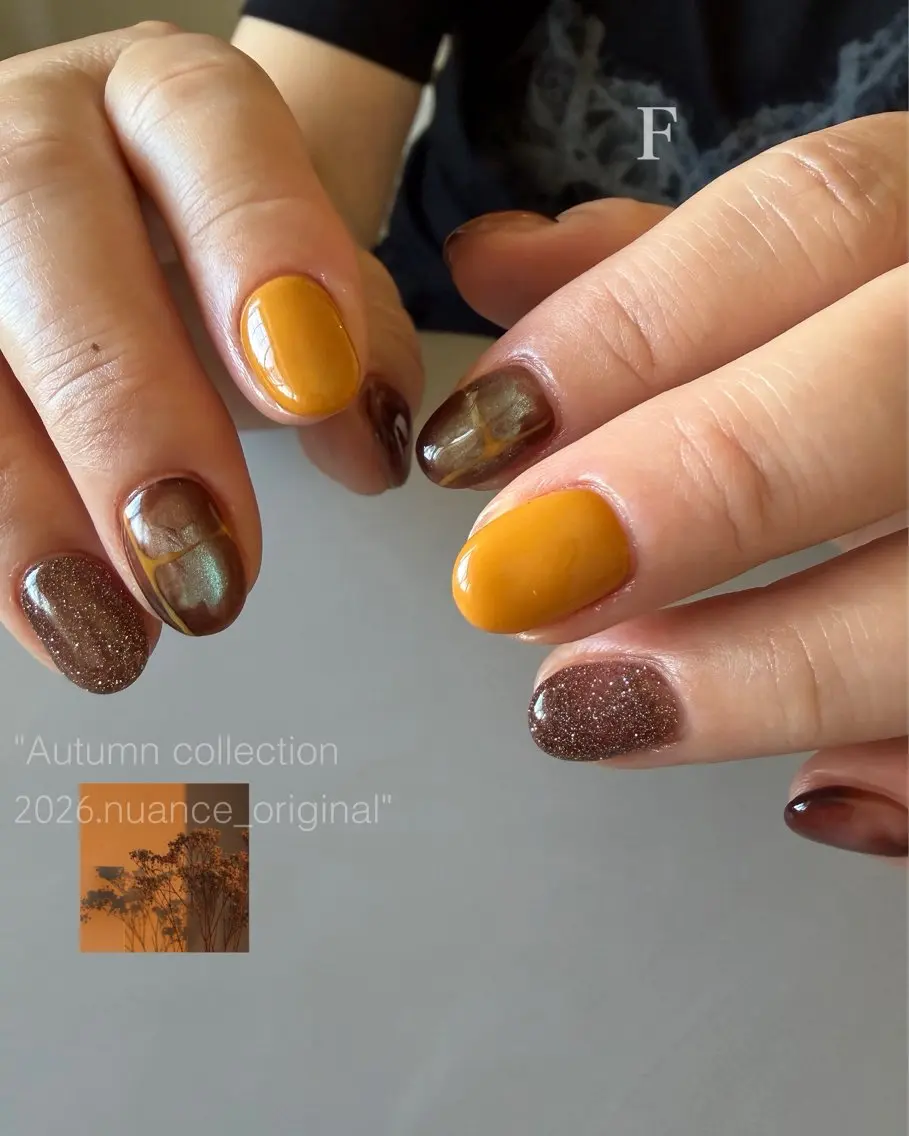 ネイル ハンドネイル ハンドケア freex nail /ニュアンス/個性派のネイルデザイン