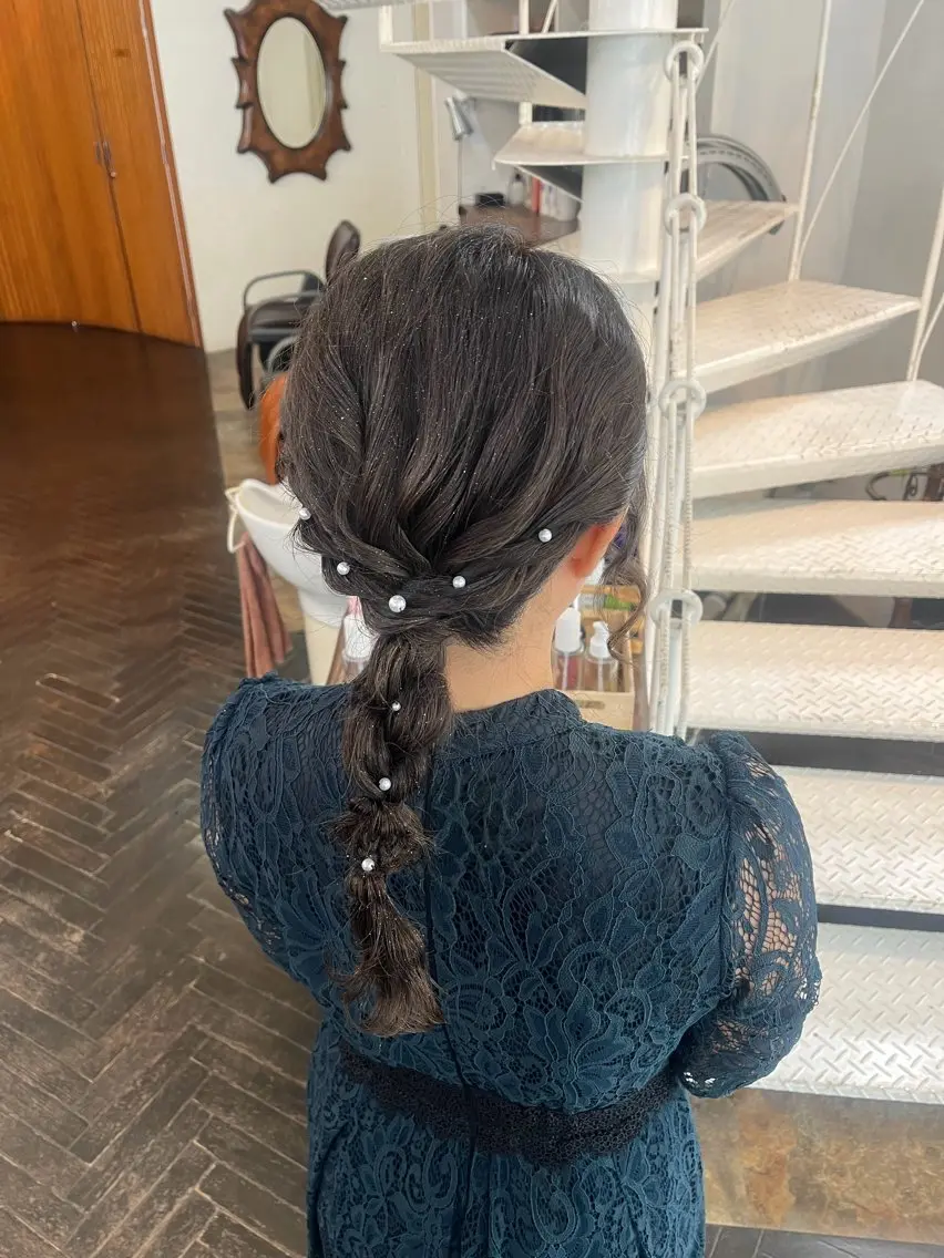 ヘアアレンジ ヘアセット ミホ/ 元町中華街のヘアスタイル