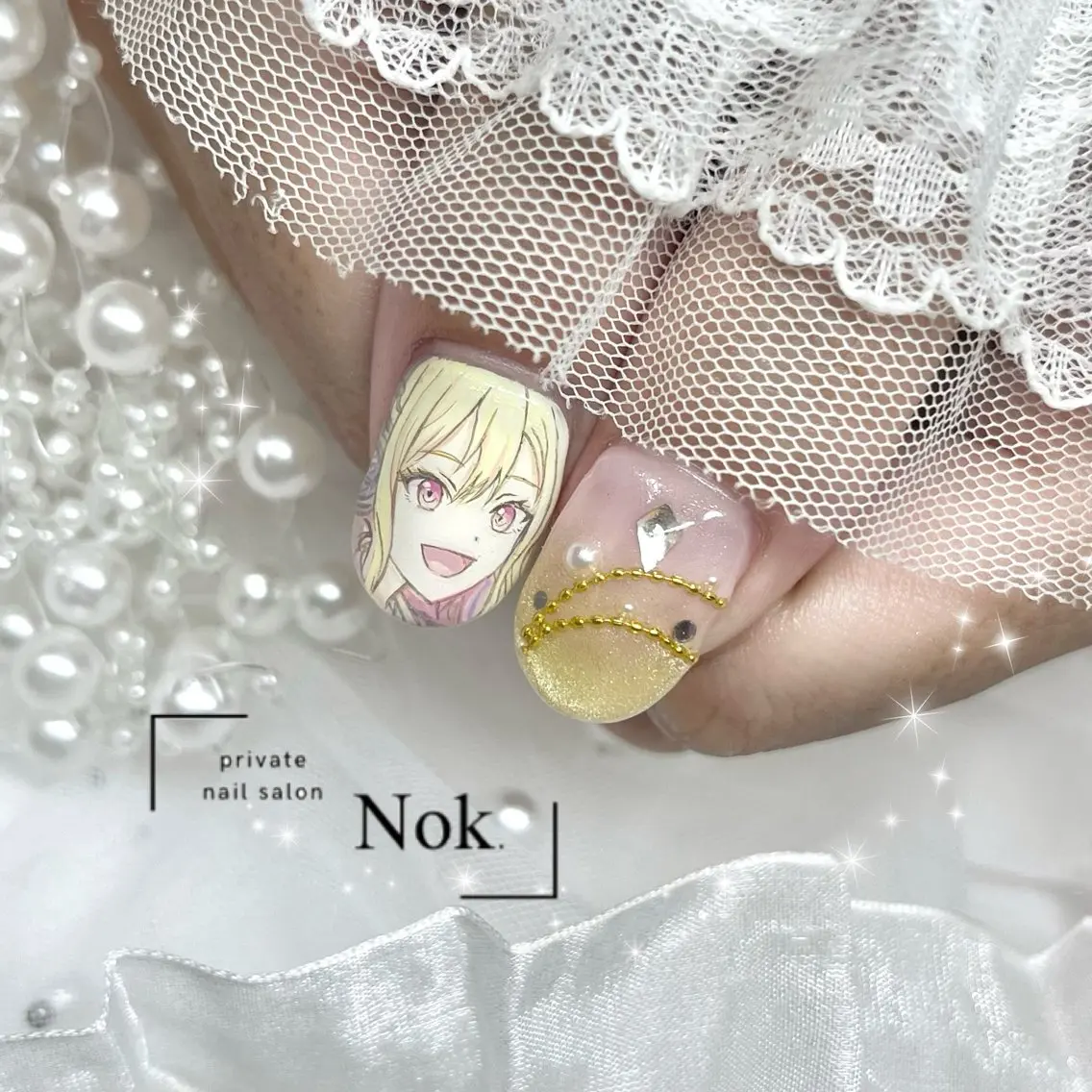 ネイル ハンドネイル 池袋痛ネイル Nok. 渡辺のネイルデザイン