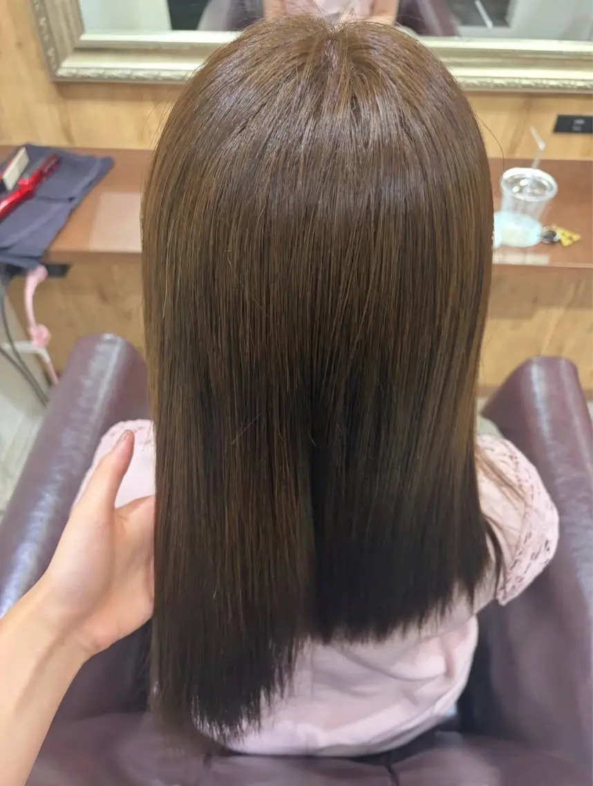 カラー さくら /透明感カラー🎀✨のヘアスタイル