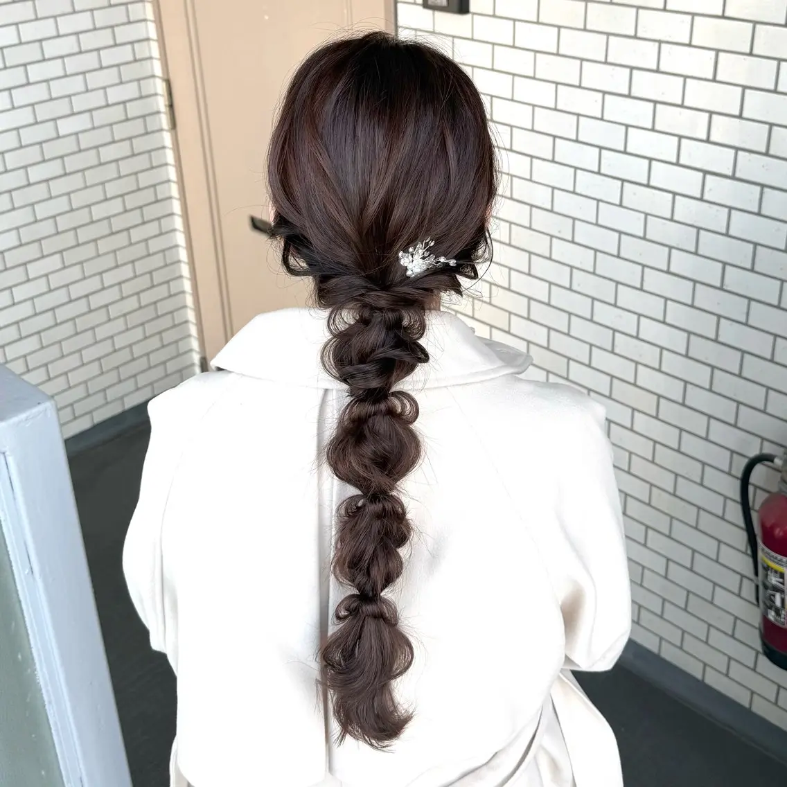 ロング ヘアアレンジ 成人式 ハーフアップ 結婚式・ブライダル デート 卒業式のヘアスタイル ヘアセット 褒められヘアメイク /ボブ女子🐶みおのヘアスタイル
