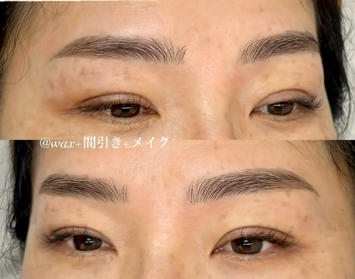 アイブロウ ワックス脱毛 眉カット その他(アイブロウ) 黄金比ナチュラル眉 /im_momokaの眉毛・アイブロウイメージ