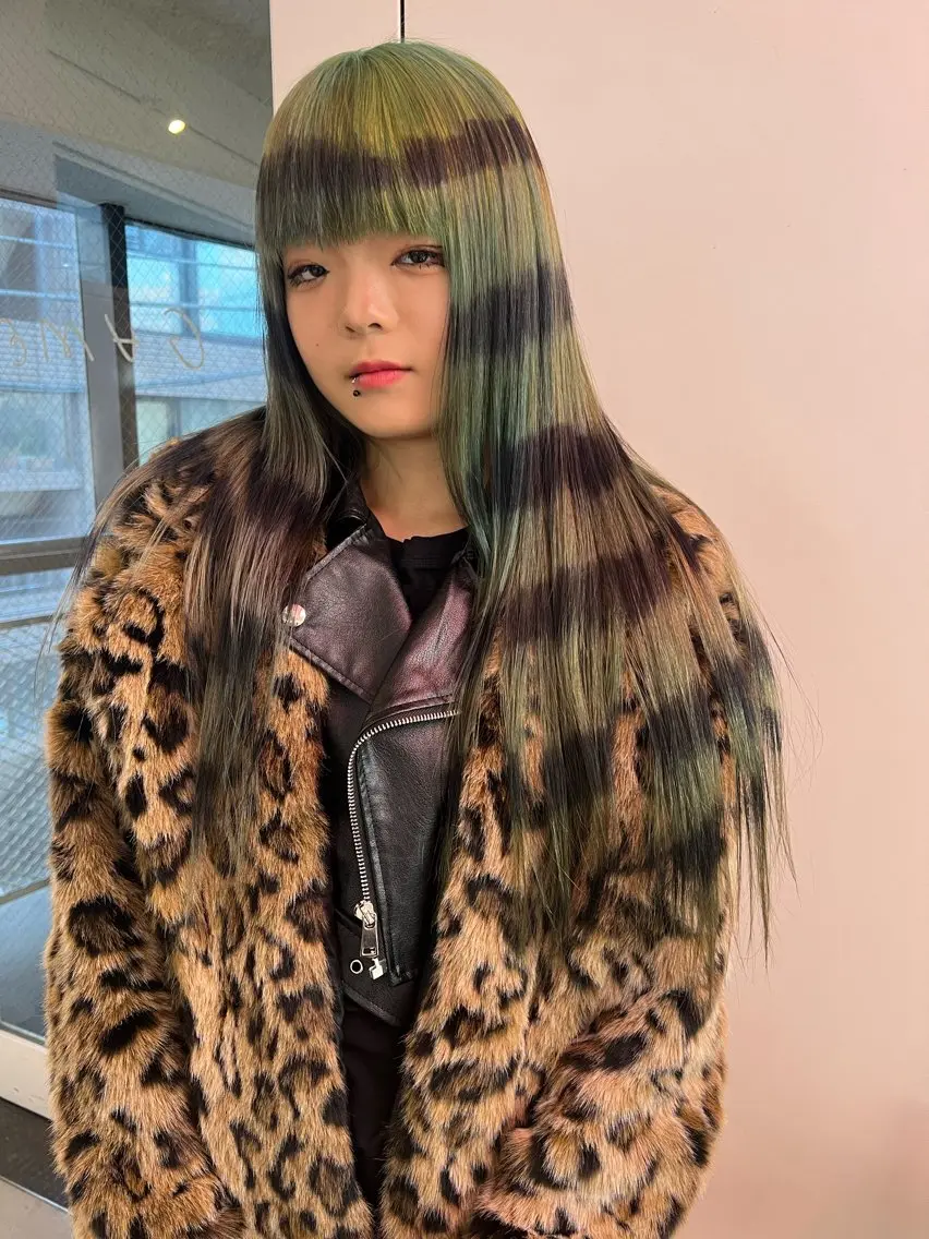 ロング カット ヘアカラー 💥ウルフカット デザインあんな💥のヘアスタイル