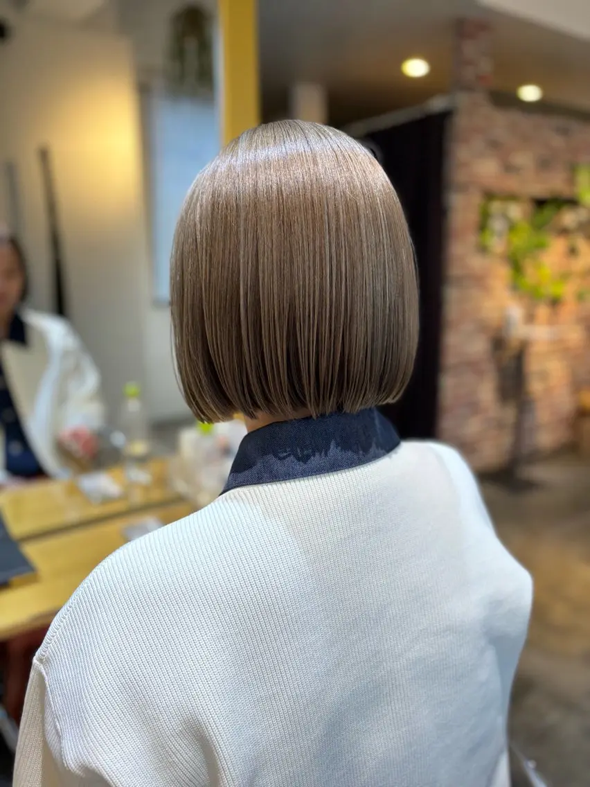 ショート ボブ モデル様募集中🧡 nanamiのヘアスタイル