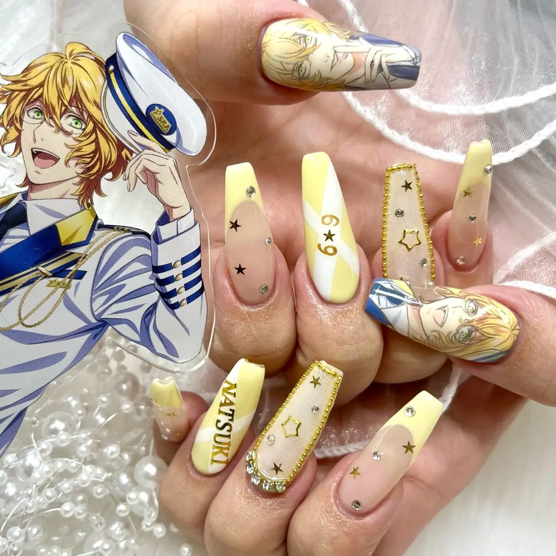 ネイル ロングネイル ハンドネイル 池袋痛ネイル Nok. 渡辺のネイルデザイン