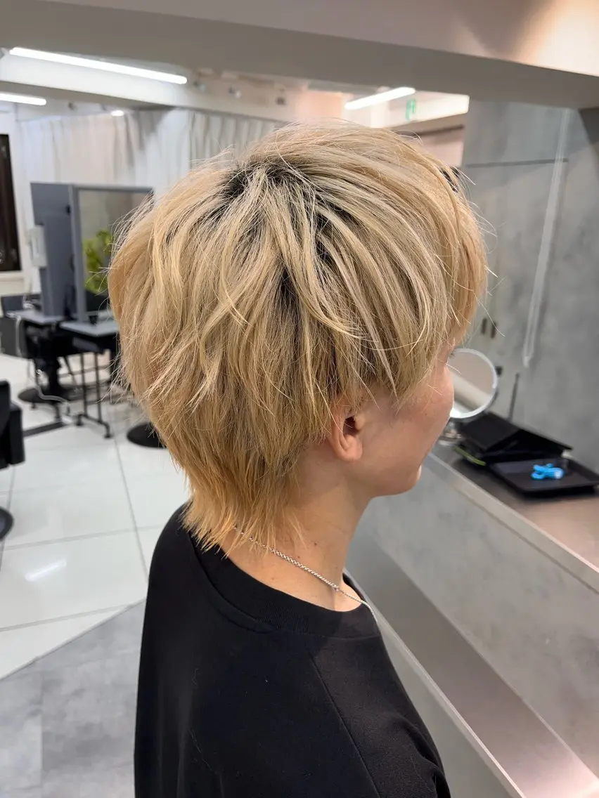ショート 渋谷メンズ美容師 vain はるのヘアスタイル